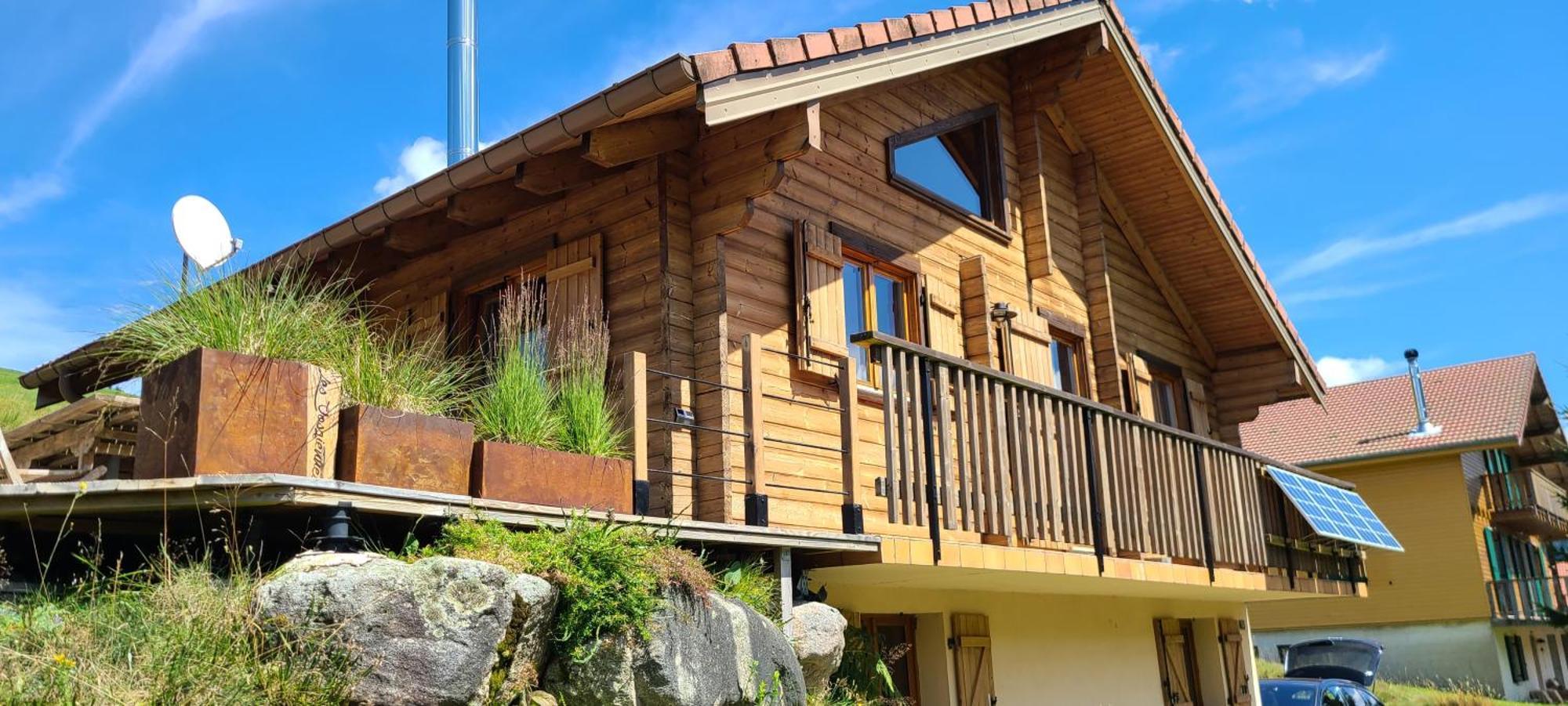 Chalet Les Vosgiennes Le Valtin Dış mekan fotoğraf